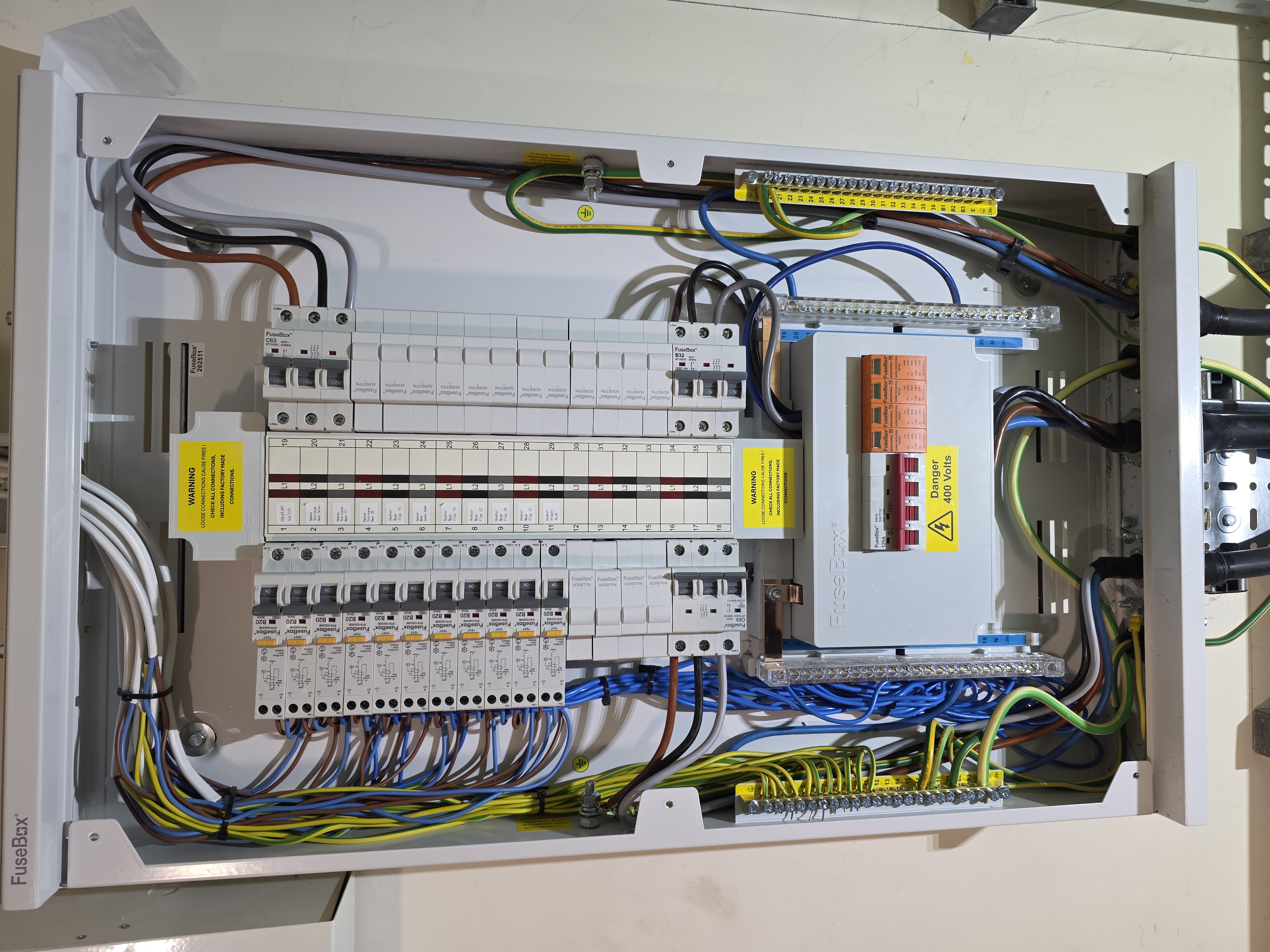 Recent electrical work